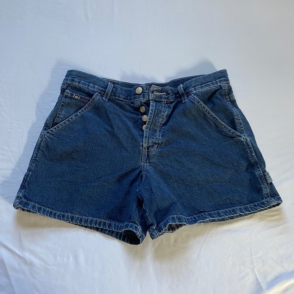 lei Medium Wash Mom Shorts